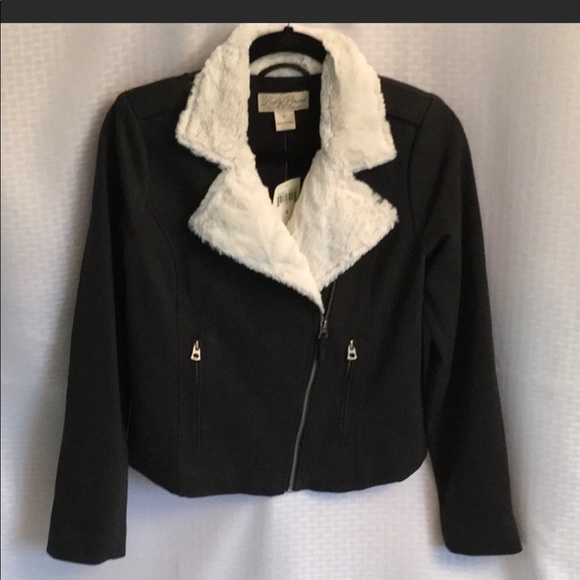 LUCKY BRAND Navy Jacket Sz S - Picture 1 of 6